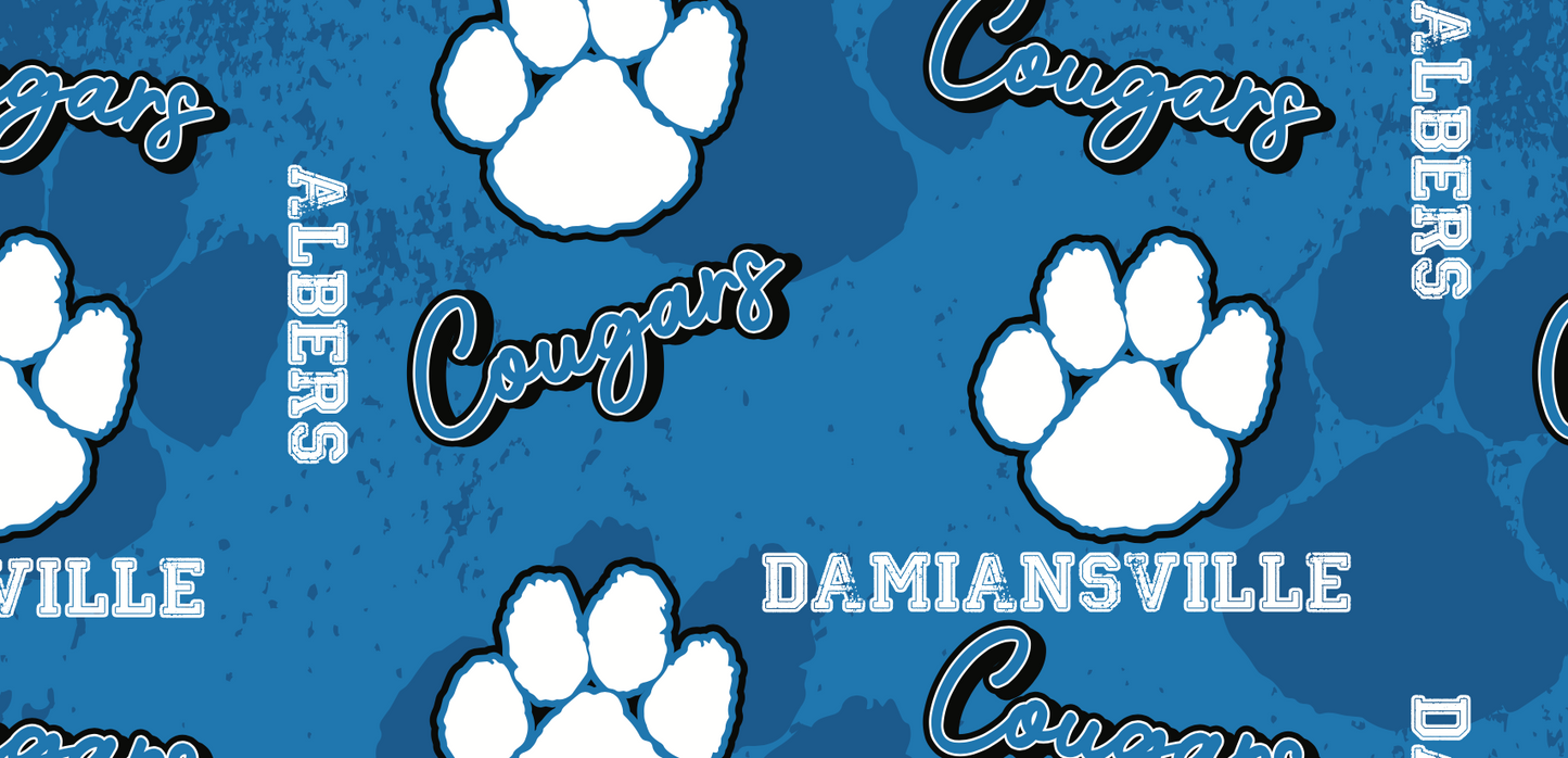 **Pre-Order** Damiansville/Albers Cougars - Team Blanket