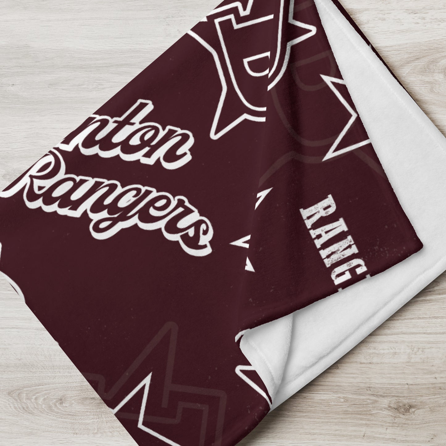 Benton Rangers Throw Blanket