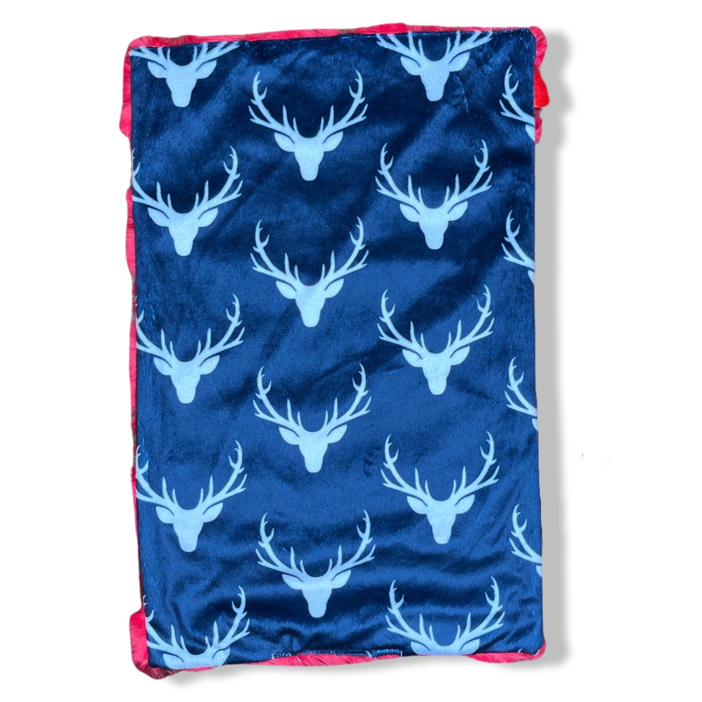 Blue Antlers Lovey - Small