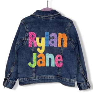 Personalized Jean Jacket - Name Only